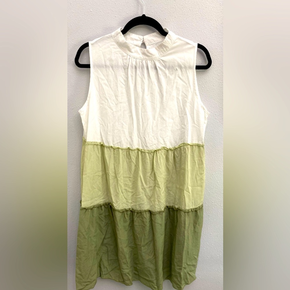 SHEIN sleeveless summer dress.